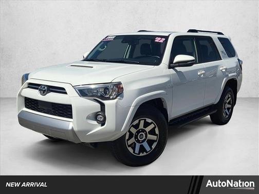 White 2022 Toyota 4Runner TRD Off Road Premium