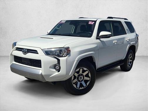 White 2022 Toyota 4Runner TRD Off Road Premium