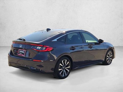 Gray 2024 Honda Civic EX-L