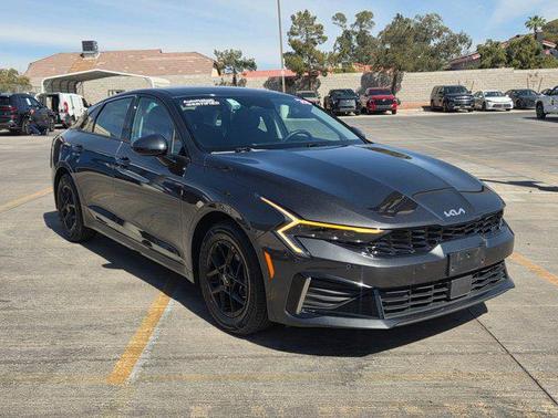 Interstellar Gray 2025 Kia K5 LXS