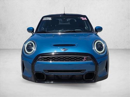 Island Blue Metallic 2024 MINI Convertible Cooper S