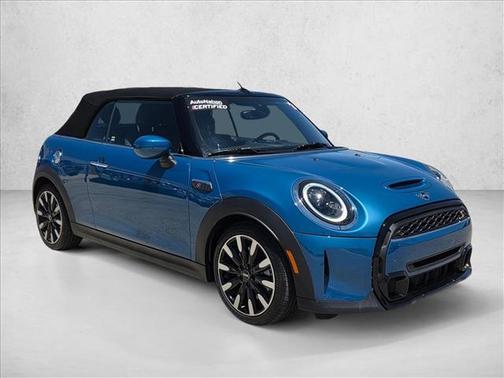 Island Blue Metallic 2024 MINI Convertible Cooper S