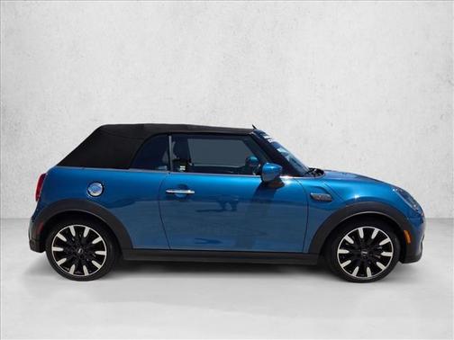 Island Blue Metallic 2024 MINI Convertible Cooper S