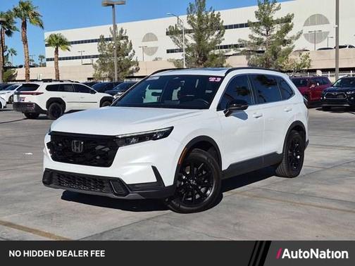 Platinum White Pea 2023 Honda CR-V Hybrid Sport AWD