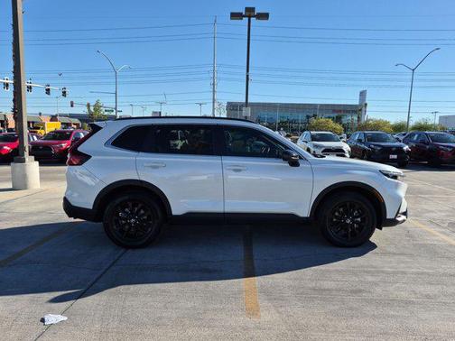 Platinum White Pea 2023 Honda CR-V Hybrid Sport AWD