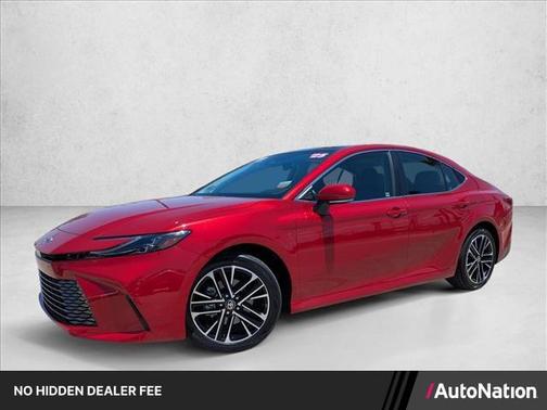 Supersonic Red 2025 Toyota Camry XLE