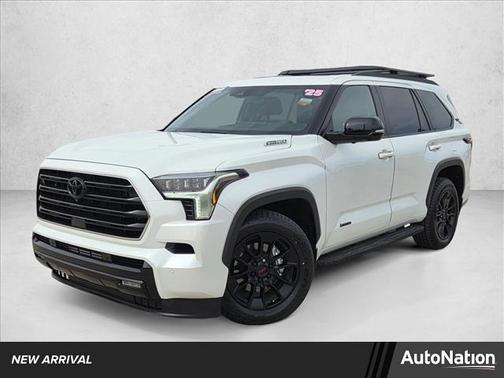Wind Chill Pearl 2025 Toyota Sequoia Limited