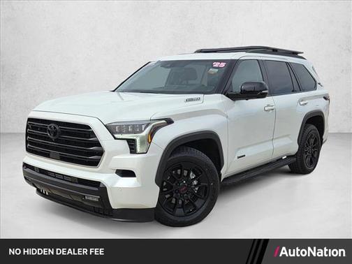 Wind Chill Pearl 2025 Toyota Sequoia Limited