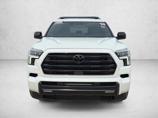 Wind Chill Pearl 2025 Toyota Sequoia Limited