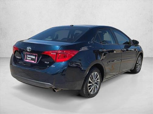 Galactic Aqua Mica 2018 Toyota Corolla XLE