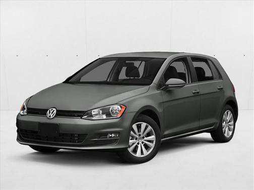 Platinum Gray Metallic 2015 Volkswagen Golf Auto TSI SE