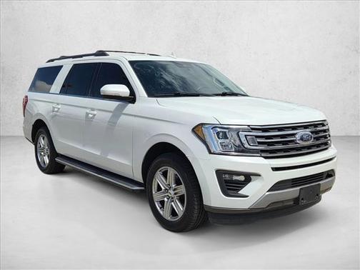 Star White Metallic Tri-Coat 2020 Ford Expedition Max XLT