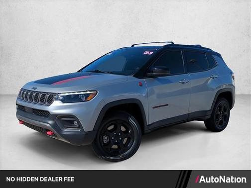 Billet Silver Metallic Clearcoat 2023 Jeep Compass Trailhawk