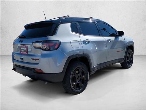 Billet Silver Metallic Clearcoat 2023 Jeep Compass Trailhawk