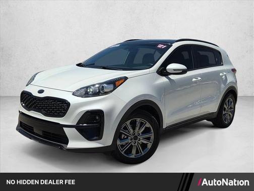 Snow White Pearl 2021 Kia Sportage S