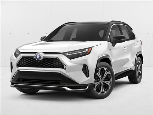 Wind Chill Pearl/Midnight Black Metallic 2024 Toyota RAV4 Prime XSE