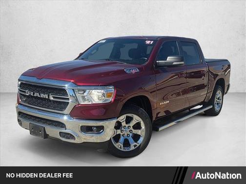 Delmonico Red Pearlcoat 2021 RAM 1500 Big Horn/Lone Star
