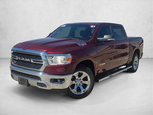 Delmonico Red Pearlcoat 2021 RAM 1500 Big Horn/Lone Star