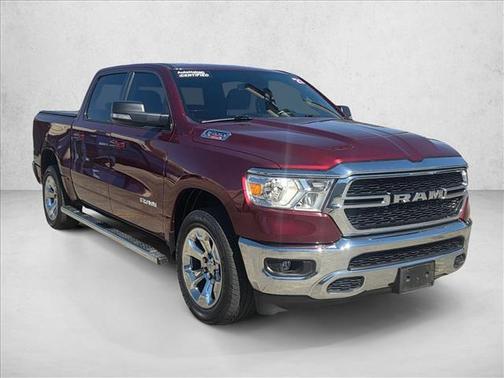 Delmonico Red Pearlcoat 2021 RAM 1500 Big Horn/Lone Star