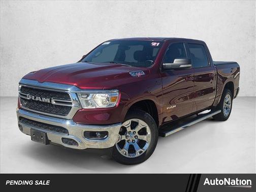 Delmonico Red Pearlcoat 2021 RAM 1500 Big Horn/Lone Star