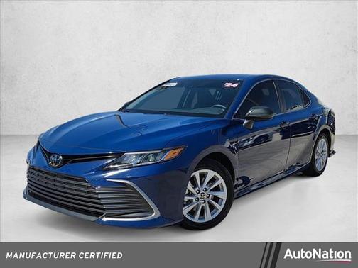Reservoir Blue 2024 Toyota Camry LE