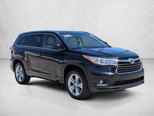 Attitude Black Metallic 2014 Toyota Highlander Limited