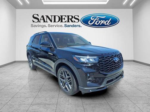 Agate Black Metallic 2026 Ford Explorer ST-Line
