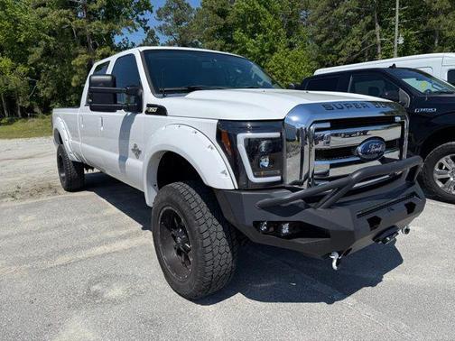 OXFORD WHITE 2015 Ford F-350 Lariat