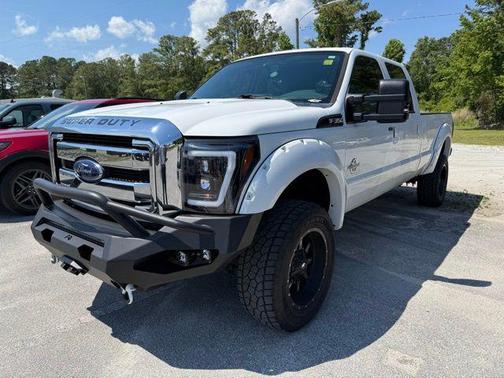 OXFORD WHITE 2015 Ford F-350 Lariat