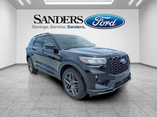 AGATE BLACK METALLIC 2026 Ford Explorer ST-Line