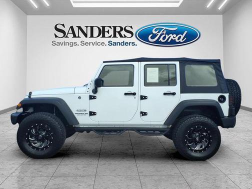 Bright White Clearcoat 2017 Jeep Wrangler Unlimited Sport