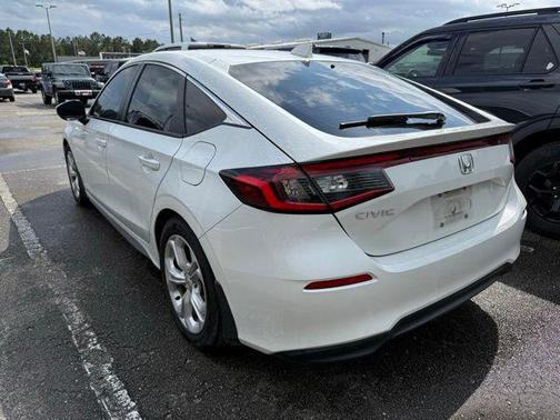 Platinum White Pearl 2024 Honda Civic LX