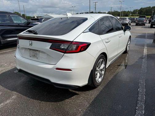 Platinum White Pearl 2024 Honda Civic LX
