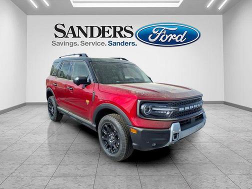RUBY RED METALLIC TC 2026 Ford Bronco Sport Badlands