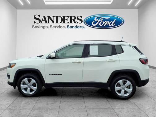 White Clearcoat 2020 Jeep Compass Latitude