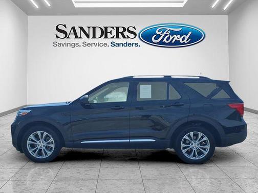AGATE BLACK METALLIC 2020 Ford Explorer XLT