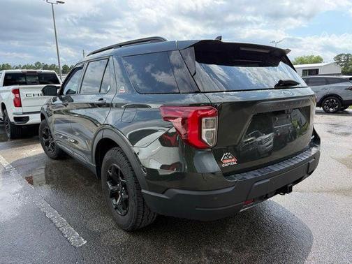 FORGED GREEN METALLIC 2023 Ford Explorer Timberline