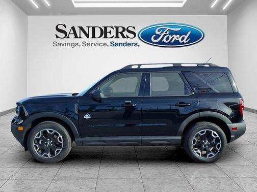 SHADOW BLACK 2025 Ford Bronco Sport Outer Banks