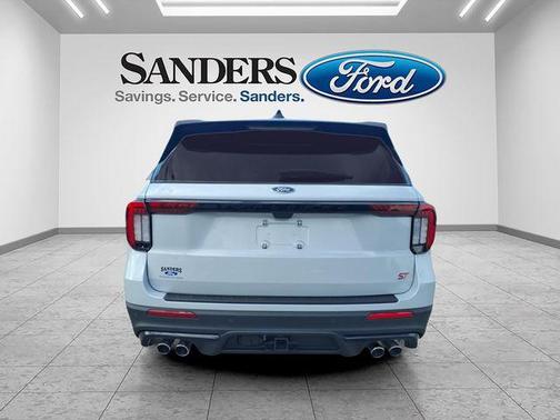 SPACE WHITE METALLIC 2026 Ford Explorer ST