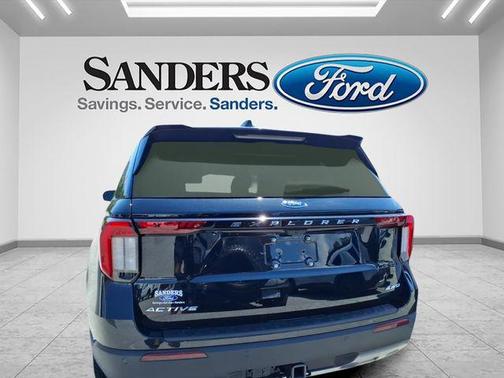 Agate Black Metallic 2026 Ford Explorer Active