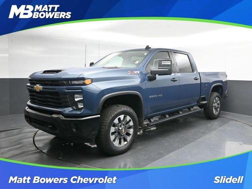 Lakeshore Blue Metallic 2025 Chevrolet Silverado 2500 Custom
