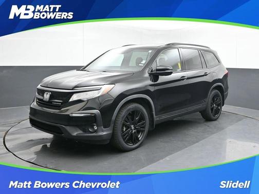 Crystal Black Pearl 2021 Honda Pilot Black Edition