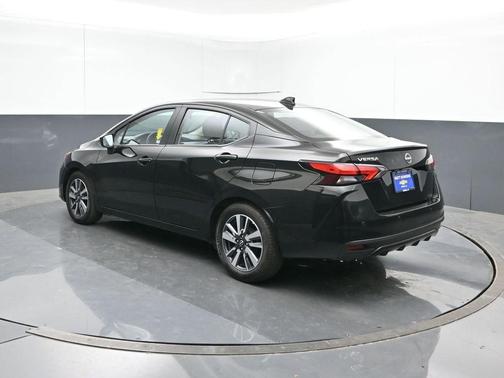 Black 2025 Nissan Versa 1.6 SV