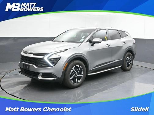 Steel Gray 2023 Kia Sportage Hybrid LX