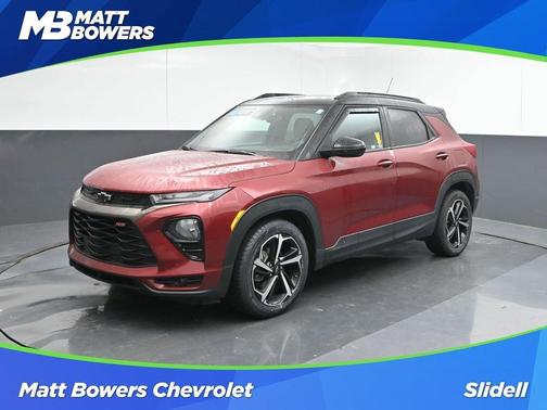 Crimson Metallic 2022 Chevrolet Trailblazer RS