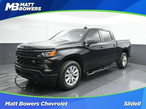 Black 2024 Chevrolet Silverado 1500 Custom
