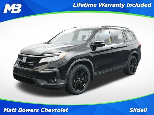 Crystal Black Pearl 2021 Honda Pilot Black Edition