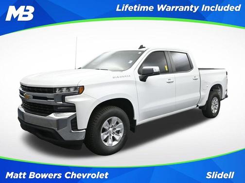 Summit White 2021 Chevrolet Silverado 1500 LT