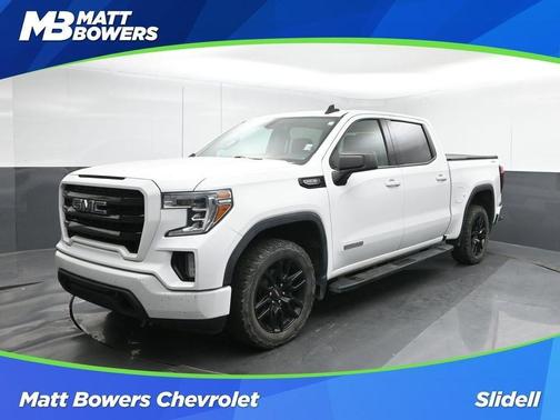 Summit White 2021 GMC Sierra 1500 Elevation