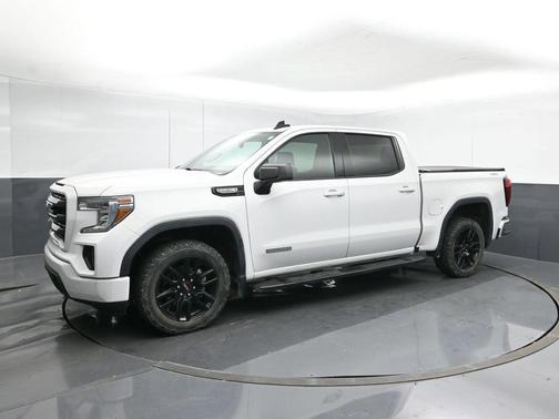 Summit White 2021 GMC Sierra 1500 Elevation